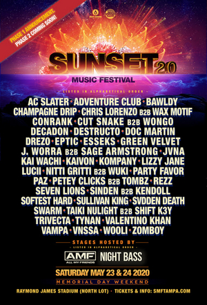 Disco Donnie Presents & Sunset Events Announce Phase 1 Talent Lineup for Sunset 2.0 Image