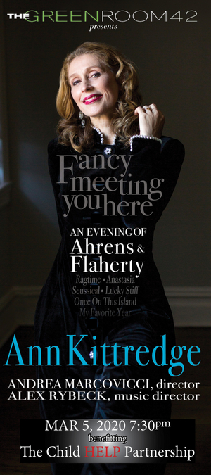 The Green Room 42 Presents An Evening Of Ahrens & Flaherty Benefitting The Child HELP Partnership  Image