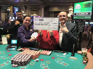 Main Street Station Guest From Hawai'i Hits More Than $420,000 Jackpot Playing Pai Gow Poker Image
