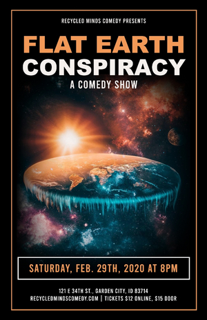 Local Comedy Company Presents IT'S A CONSPIRACY Comedy Show 