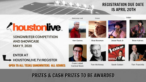 HoustonLive 2020 Songwriter Competition And Showcase Launches 