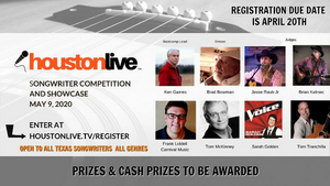 HoustonLive 2020 Songwriter Competition And Showcase Launches Image