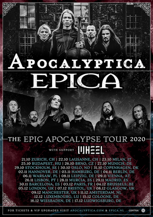 Apocalyptica Announce UK and European Co-Headline Tour with Epica 