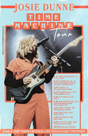 Josie Dunne Announces 'Time Machine Tour' 
