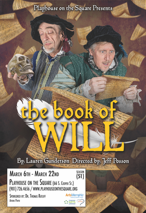 Playhouse on the Square Will Present the Regional Premiere of THE BOOK OF WILL by Lauren Gunderson 