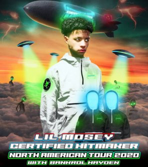 Bankrol Hayden Announced as Lil Mosey Tour Support Image