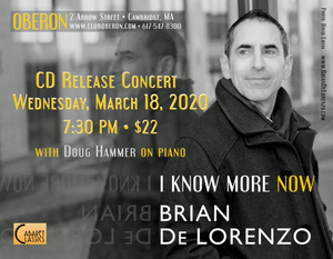 Brian De Lorenzo Debuts Second Solo Album with Concert in Cambridge 