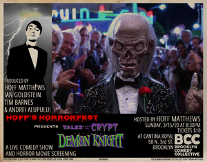 HOFF'S HORRORFEST is Returning to the Brooklyn Comedy Collective in March 