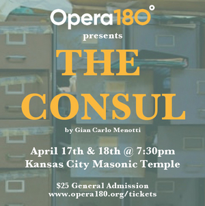 Opera180 Announces Next Event - Menotti's THE CONSUL 