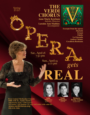 The Verdi Chorus to Present Spring 2020 Concert OPERA GETS REAL Image