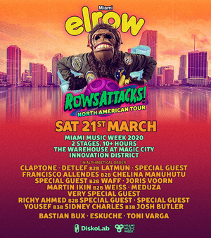 elrow Reveals Initial Line Up for Miami Music Week Image