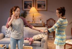 Review: EASY WOMEN SMOKING LOOSE CIGARETTES at Signature Theatre  Image