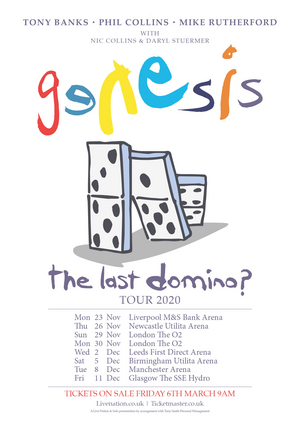 Genesis Announces The Last Domino? Tour 2020 
