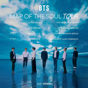 BTS Announces Return To The UK With Map Of The Soul Tour 