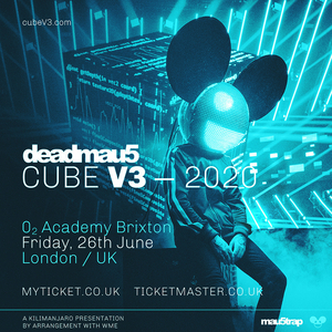 deadmau5 Announces Headline CUBE v3 Show at Brixton Academy Image