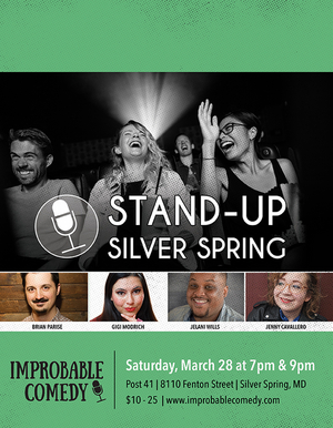STAND-UP SILVER SPRING is Back at Post 41 Image