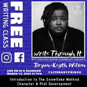 Author/Playwright/Publisher Bryan-Keyth Wilson Will Offer a Free Online Writing Class Tonight  Image