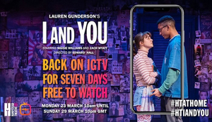 I AND YOU, Starring Maisie Williams of GAME OF THRONES, Will Be Re-released On Instagram For Free Image