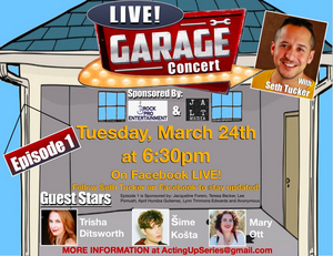 Local Singers Perform Live On Facebook In Garage Concert  Image