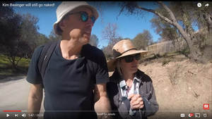 VIDEO: Kim Basinger Hits the Trail on HIKING WITH KEVIN 