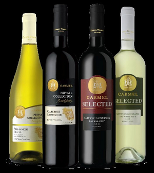CARMEL WINERY'S “SELECTED” SERIES for Value, Variety and Quality for Passover and Beyond 