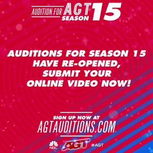 AMERICA'S GOT TALENT Season 15 Auditions Re-Open Online Image