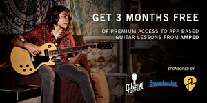 Gibson Gives and Sweetwater Team Up To Offer 3 Month Premium Memberships To Amped Guitar  Image