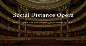 Social Distance Opera to Stream Live Socially-Distanced Productions This Summer 
