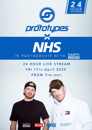 The Prototypes Announce 24 Hour DJ Set in Aid of NHS 