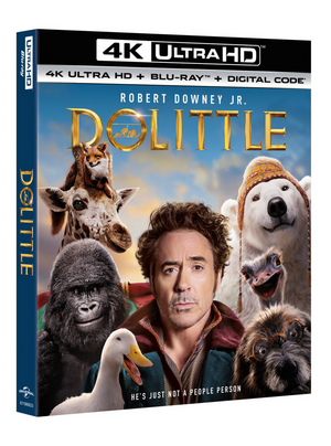 DOLITTLE is Now Available on 4K Ultra HD, Blu-ray, DVD and Digital Image