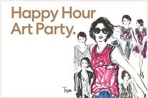 Join Rockefeller Center's Virtual Happy Hour Art Party Featuring Artist Justin Teodoro Image