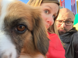 BWW Backstage Pets: Glow Lyric Theatre's CHRISTIAN AND JENNA ELSER and Their Pets 