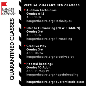 Hangar Theatre Offers Virtual Classes and More 