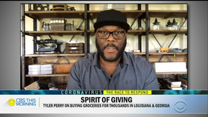 VIDEO: Tyler Perry Shares Why He Is Giving Back To Communities Hardest Hit By Coronavirus 