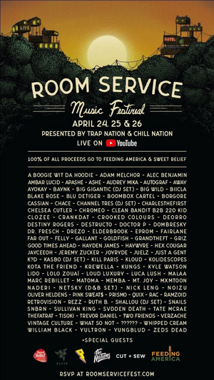 Yungblud, Channel Tres, & More Announced for Room Service Music Festival 