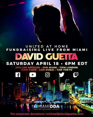 David Guetta to Go Live for 90 Minute 'United From Home' Performance 
