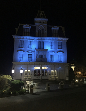 Goodspeed Opera House Illuminated As Message Of Thanks Image