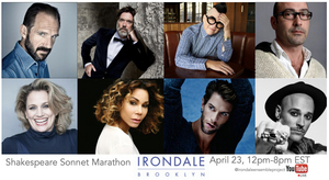 Ralph Fiennes, Daphne Rubin-Vega, Cady Huffman and More to Join Ironadale Shakespeare SONNET MARATHON Image