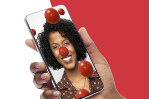 Red Nose Day Launches First Ever Digital Red Nose Image