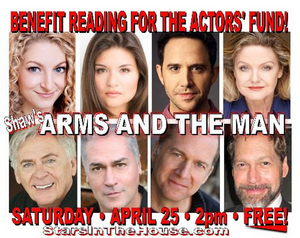 Santino Fontana, Phillipa Soo, and More Will Lead Reading of ARMS AND THE MAN on PLAYS IN THE HOUSE 