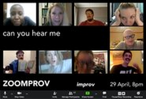 POPArt Theatre Presents Zoom-Prov: Live Improv In A Time Of Covid Image