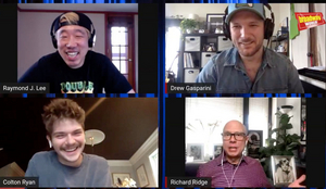 Drew Gasparini Talks His New Album and More, With Colton Ryan and Raymond J. Lee on Backstage LIVE With Richard Ridge Image