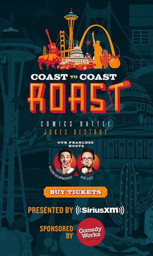 Mark Normand and Joe List to Host Coast to Coast Roast 