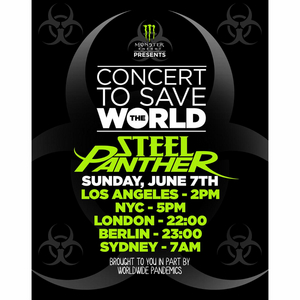 Steel Panther To Hold Live Streaming Concert This June Image