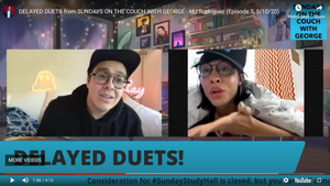 VIDEO: George Salazar and MJ Rodriguez Sing 'Suddenly Seymour' on SUNDAYS ON THE COUCH WITH GEORGE 