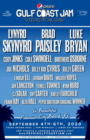 Pepsi Gulf Coast Jam Announces Full Lineup Image