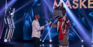 VIDEO: 'The Rhino' is Unmasked on THE MASKED SINGER!  Image