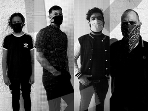 Riskee and The Ridicule Return with New Single 'Blue Jacket' Image