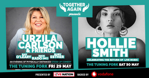 Live Nation Announces TOGETHER AGAIN Concert And Comedy Series Featuring Urzila Carlson & More 