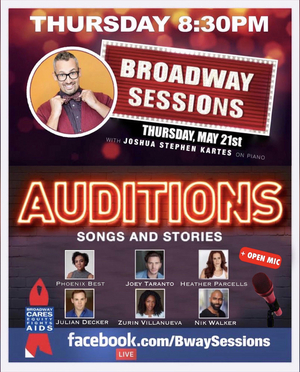 Nik Walker, Phoenix Best, Joey Taranto & More to Appear as Guests on BROADWAY SESSIONS  Image